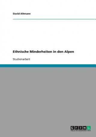 Buch Ethnische Minderheiten in den Alpen David Altmann