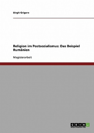 Kniha Religion im Postsozialismus Birgit Grigore