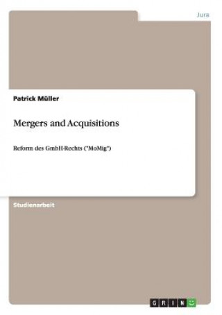 Libro Mergers and Acquisitions Patrick Müller