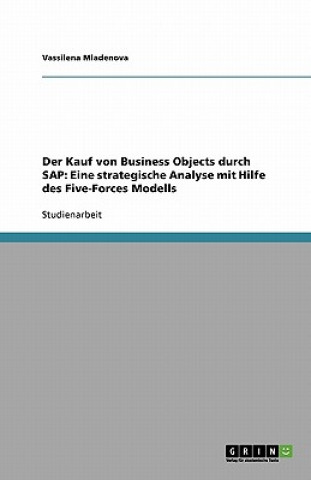 Kniha Kauf von Business Objects durch SAP Vassilena Mladenova