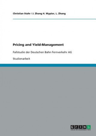 Kniha Pricing and Yield-Management Christian Stahr