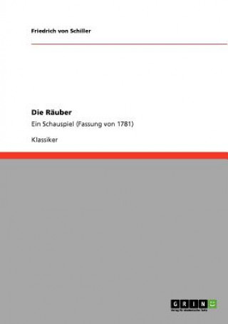 Buch Rauber Friedrich von Schiller