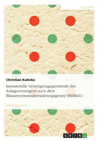 Carte Immaterielle Vermoegensgegenstande des Anlagevermoegens nach dem Bilanzrechtsmodernisierungsgesetz (BilMoG) Christian Kuhnke
