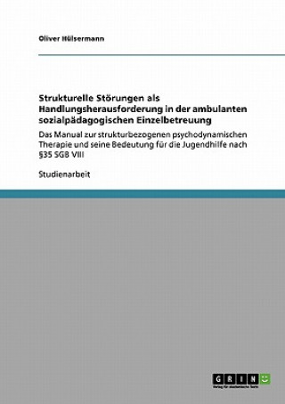 Kniha Strukturelle Störungen als Handlungsherausforderung in der ambulanten sozialpädagogischen Einzelbetreuung Oliver Hülsermann