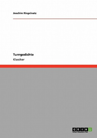 Βιβλίο Turngedichte Joachim Ringelnatz