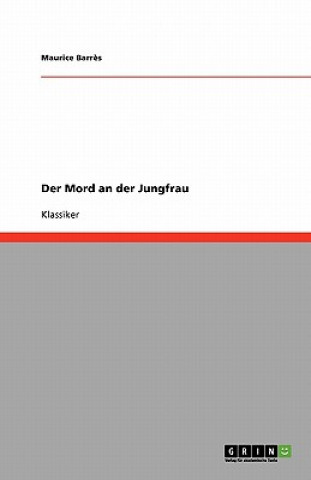 Книга Mord an der Jungfrau Maurice Barr