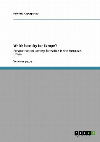 Könyv Which identity for Europe? Fabrizio Capogrosso