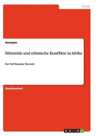 Carte Ethnizität und ethnische Konflikte in Afrika 