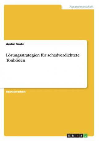 Kniha Loesungsstrategien fur schadverdichtete Tonboeden André Grote