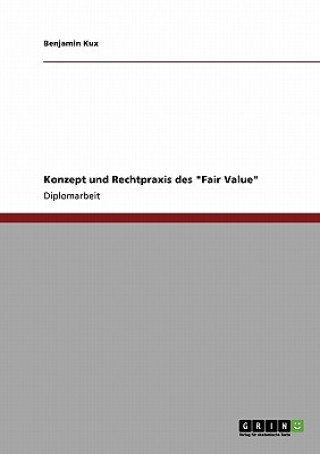 Carte Konzept und Rechtpraxis des Fair Value Benjamin Kux