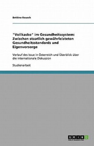 Buch Vollkasko im Gesundheitssystem Bettina Rausch