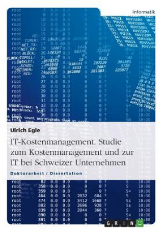 Kniha IT-Kostenmanagement. Studie zum Kostenmanagement und zur IT bei Schweizer Unternehmen Ulrich Egle