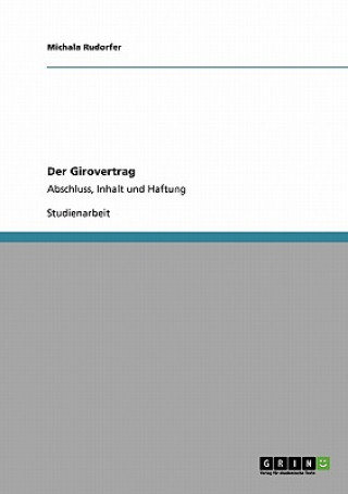 Книга Girovertrag Michala Rudorfer