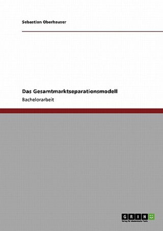 Book Gesamtmarktseparationsmodell Sebastian Oberhauser