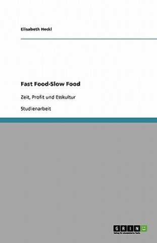 Kniha Fast Food-Slow Food Elisabeth Heckl