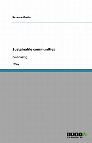 Knjiga Sustainable communities Susanne Grolle