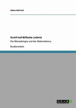 Könyv Gottfried Wilhelm Leibniz Adam Rafinski