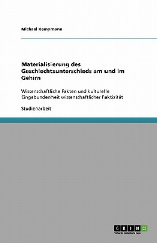 Książka Materialisierung des Geschlechtsunterschieds am und im Gehirn Michael Kempmann