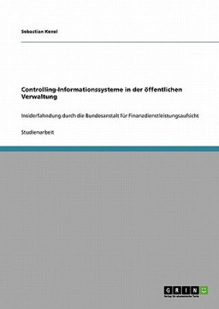 Kniha Controlling-Informationssysteme in der oeffentlichen Verwaltung Sebastian Kexel