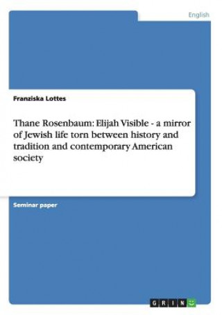 Libro Thane Rosenbaum Franziska Lottes