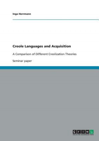 Carte Creole Languages and Acquisition Inga Herrmann