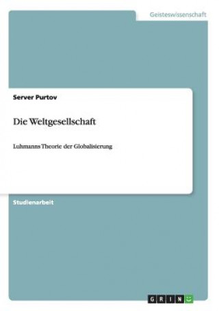 Knjiga Weltgesellschaft Server Purtov