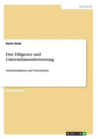 Kniha Due Diligence und Unternehmensbewertung Karin Seah