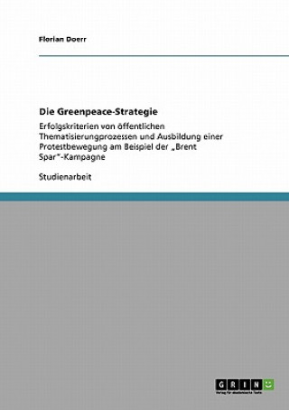 Kniha Greenpeace-Strategie Florian Doerr