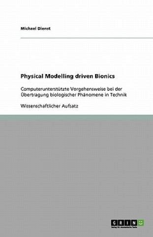 Boek Physical Modelling driven Bionics Michael Dienst