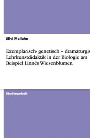Könyv Exemplarisch- genetisch - dramaturgisch Silvi Mailahn