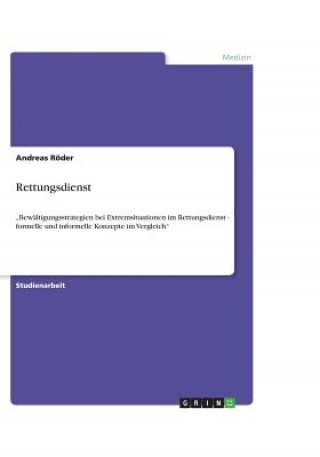 Kniha Rettungsdienst Andreas Röder