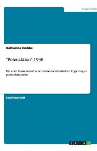 Książka Polenaktion 1938 Katharina Krabbe