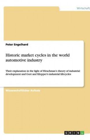Kniha Historic market cycles in the world automotive industry Peter Engelhard