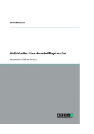 Kniha Weibliche Berufskarrieren in Pflegeberufen Guido Maiwald