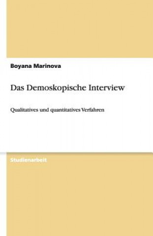 Книга Demoskopische Interview Boyana Marinova