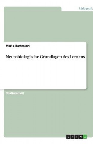Könyv Neurobiologische Grundlagen des Lernens Mario Hartmann