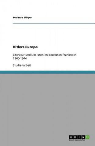 Kniha Hitlers Europa Melanie Möger