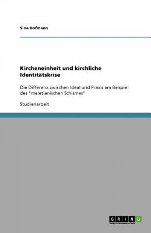 Книга Kircheneinheit und kirchliche Identitätskrise Sina Hofmann