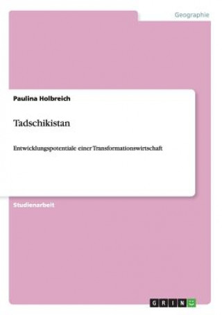 Kniha Tadschikistan Paulina Holbreich