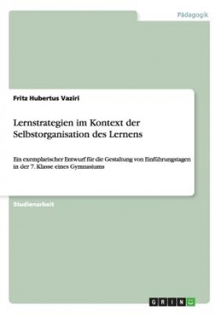 Kniha Lernstrategien im Kontext der Selbstorganisation des Lernens Fritz H. Vaziri