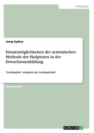 Knjiga Einsatzmoeglichkeiten der systemischen Methode der Skulpturen in der Erwachsenenbildung Joerg Sydow