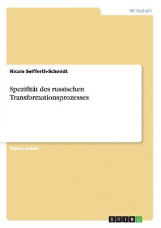 Könyv Spezifitat des russischen Transformationsprozesses Nicole Seifferth-Schmidt