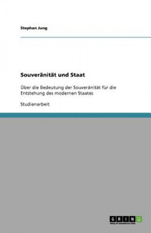 Libro Souveranitat und Staat Stephan Jung