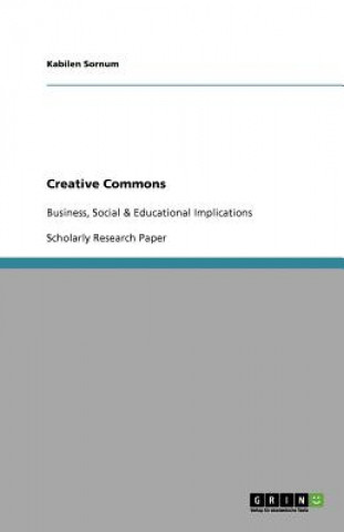 Kniha Creative Commons Kabilen Sornum