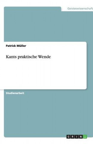 Carte Kants praktische Wende Patrick Müller