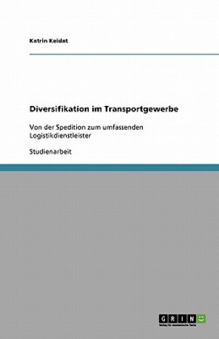 Buch Diversifikation im Transportgewerbe Katrin Keidat