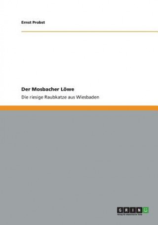 Book Mosbacher Loewe Ernst Probst