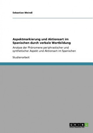 Book Aspektmarkierung und Aktionsart im Spanischen durch verbale Wortbildung Sebastian Meindl