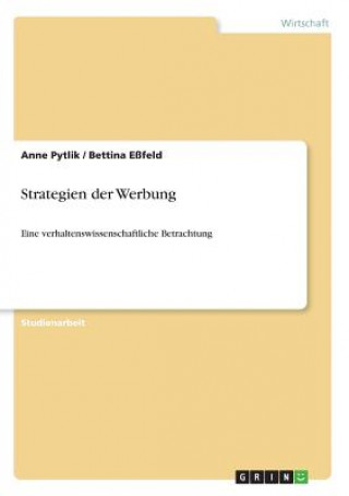 Knjiga Strategien der Werbung Anne Pytlik