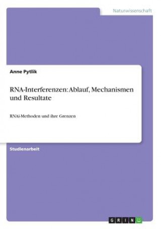 Książka RNA-Interferenzen Anne Pytlik